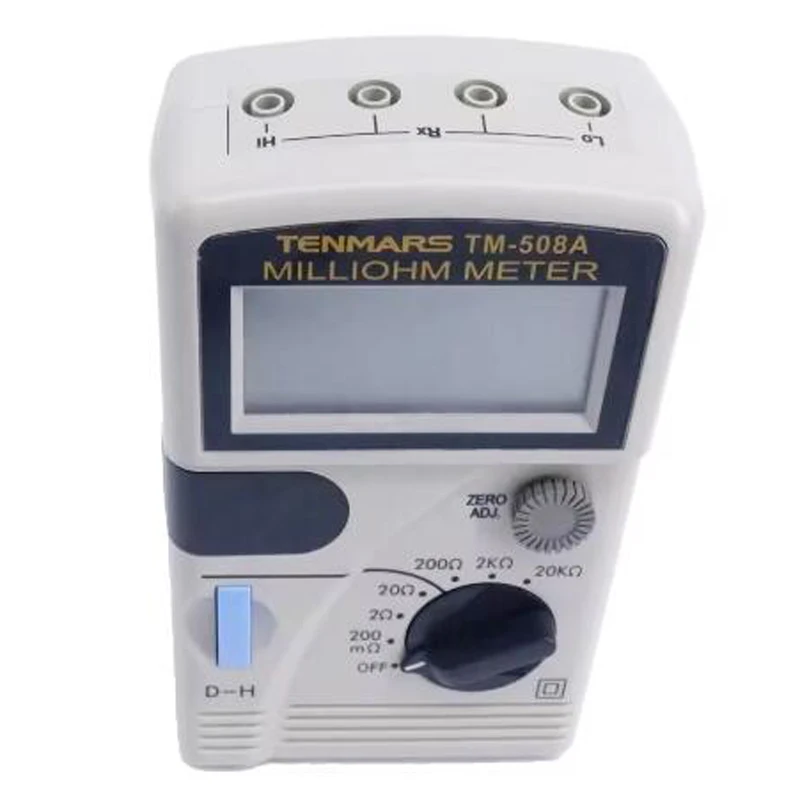 TENMARS TM-508A Resistance Meter Digital Milliohmmeter Low Ohmmeter Microresistance Meter