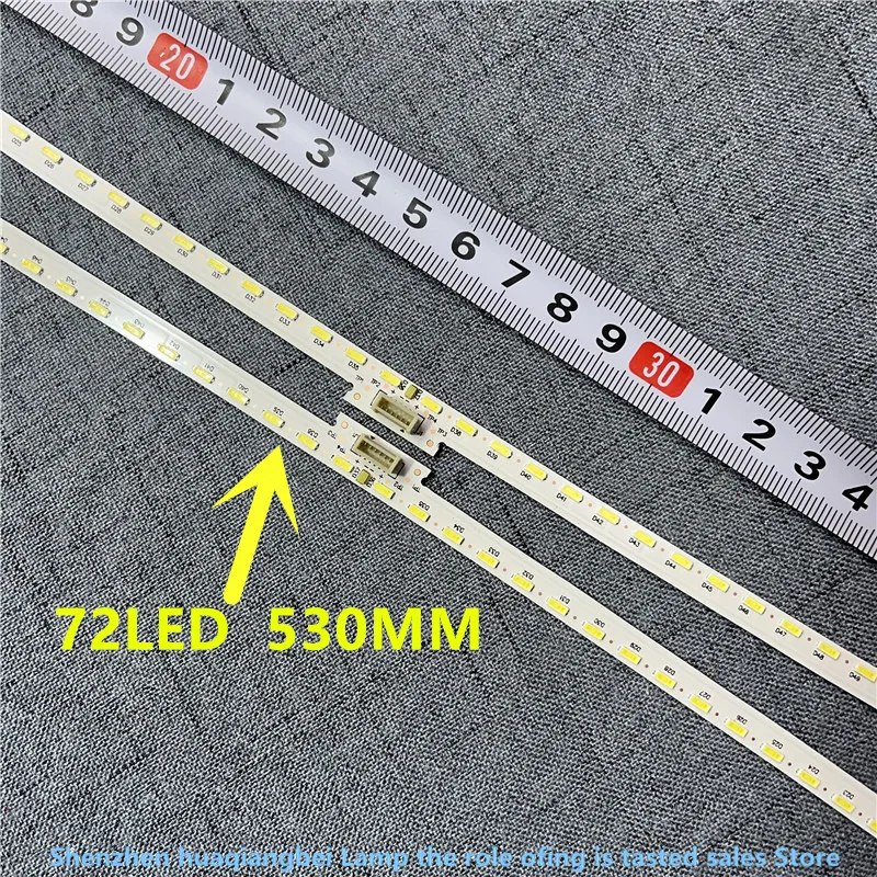 

FOR FOR Hisense LED49M5600UC LT-1163084-A20171210N HE490IUC-E31 72LED 530MM 49inch 100%new LCD TV backlight bar left + right