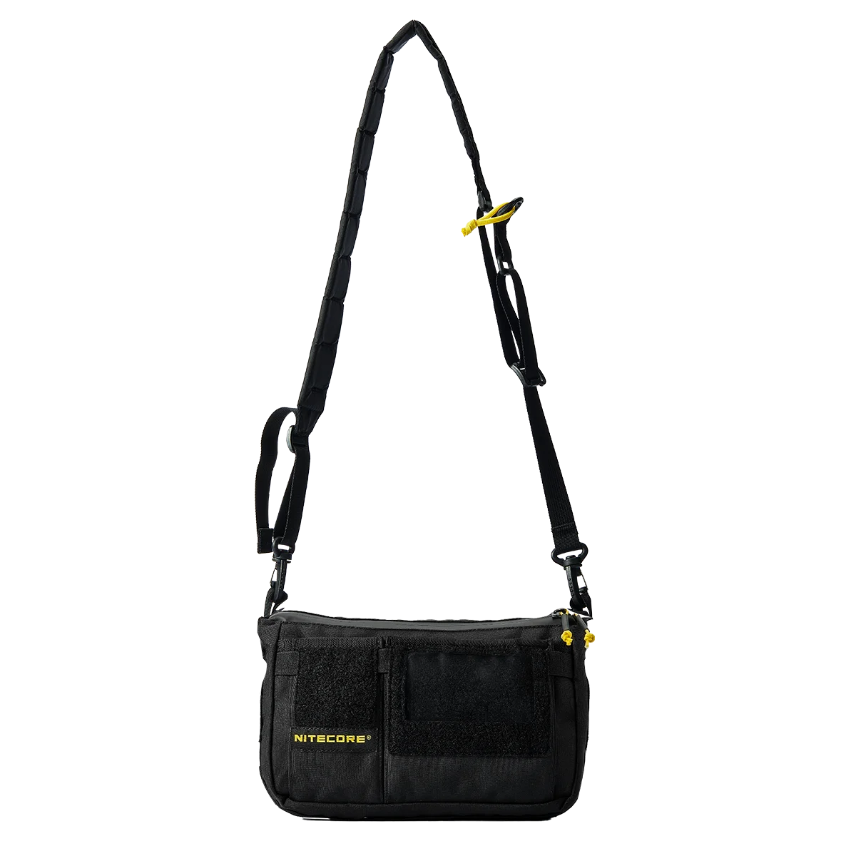 nitecore-slb08-モジュラーコミューティングスリングバッグ-ブラック-クロスボディバッグ-2l-500d-ナイロン-タクティカルショルダーバッグ-写真撮影用アクセサリー用