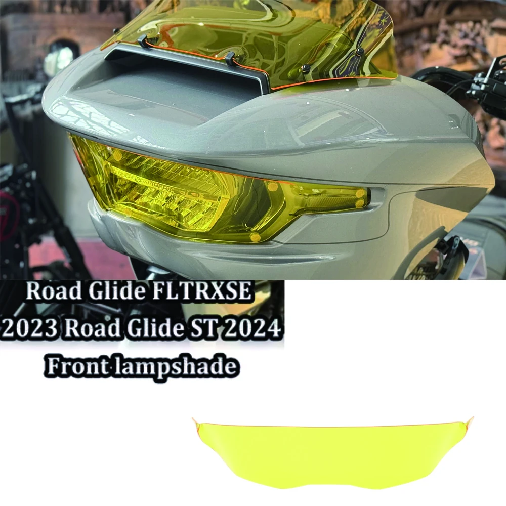 

NEW FOR Harley CVO Road Glide FLTRXSE/ST Headlight Guard: Protective Fairing Cover for Enhanced Visibility & Style 2024