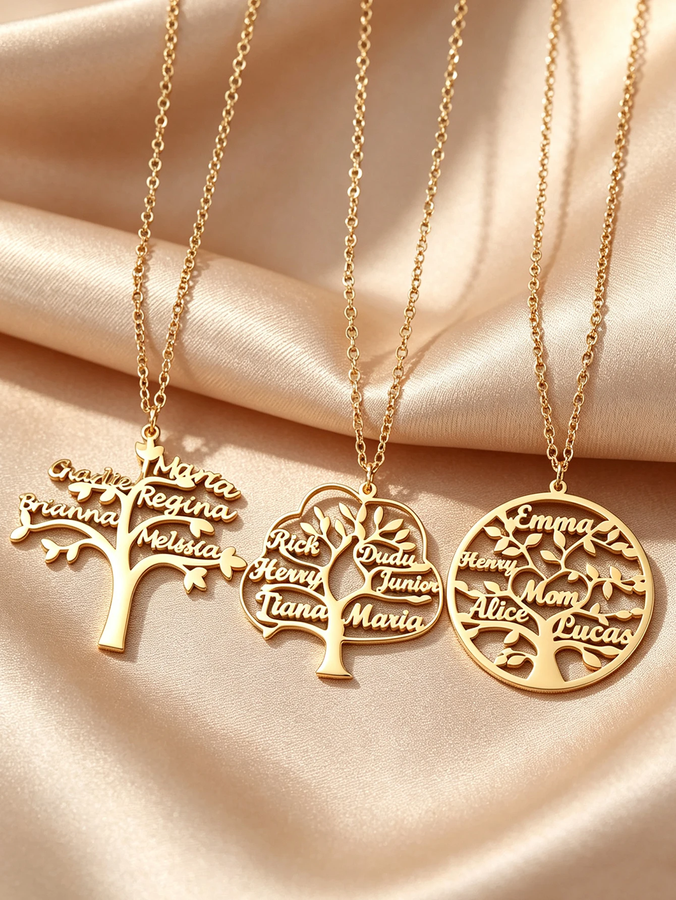1 DIY custom women's name corrosion necklace, length 45 centimeters, customizable name, simple daily style, product includes gif