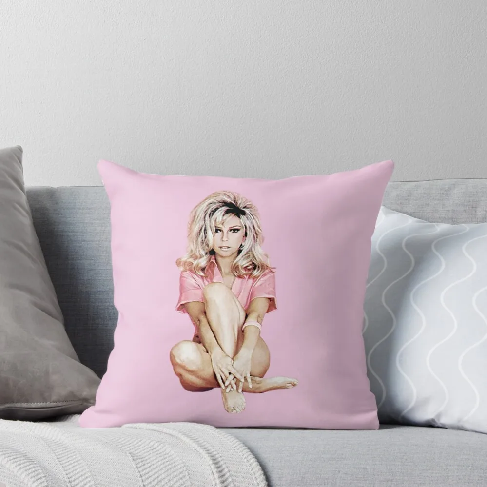 

Nancy Sinatra Throw Pillow pillow cover christmas Decorative Sofa Cushions Sofa Cushion Cover pillow