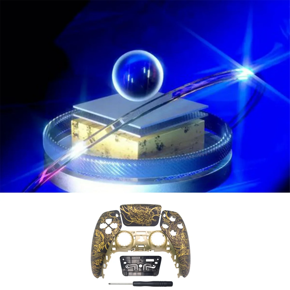 For Elite Gamepad BDM-010 1Rd Generation Version Front Cover Gamepad Replacement Top Cover Replacement Refit Part,G