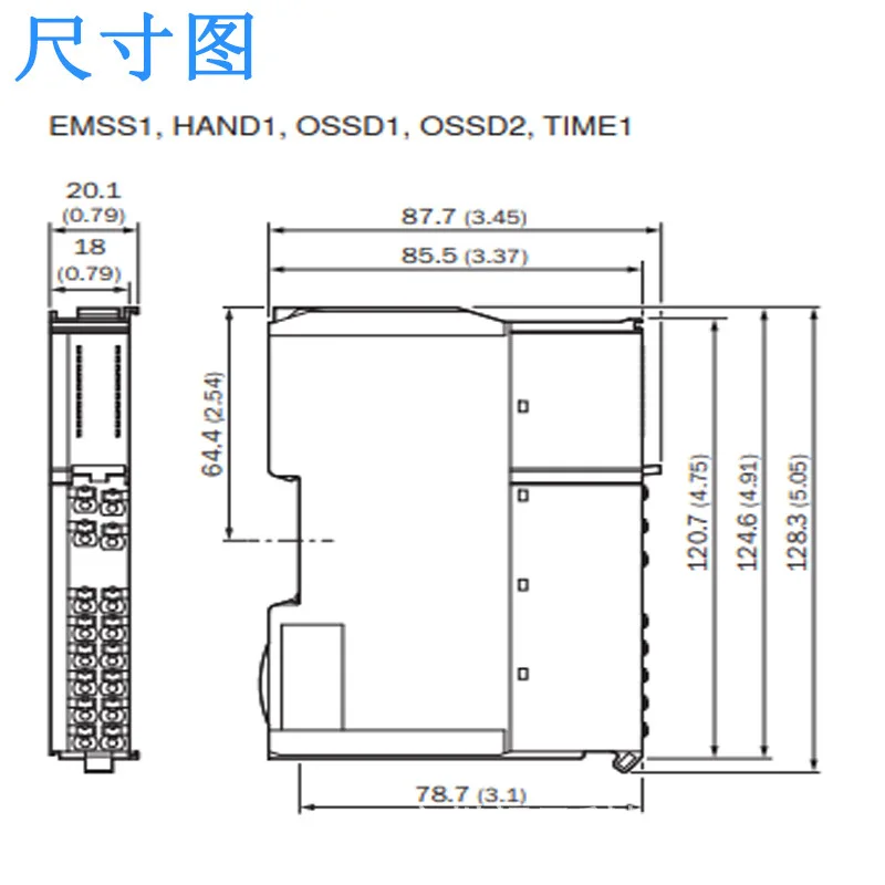 مرحل الأمان المريض 1085345 عنصر التقييم المريض RLY3-EMSS100 أصلي أصلي
