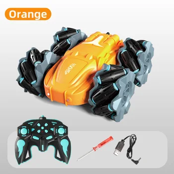 4WD RC car drift stunt car 360 degree rotating remote control gift drift car Off-road car racing machine model vehicle gift children