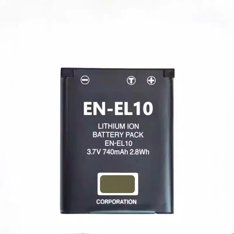 New 3.7V 740mAh EN-EL10 Camera Battery for Nikon S2500 S2800 S4200 S3600 S900 S7000 COOLPX S100 A100 S2550 S2750