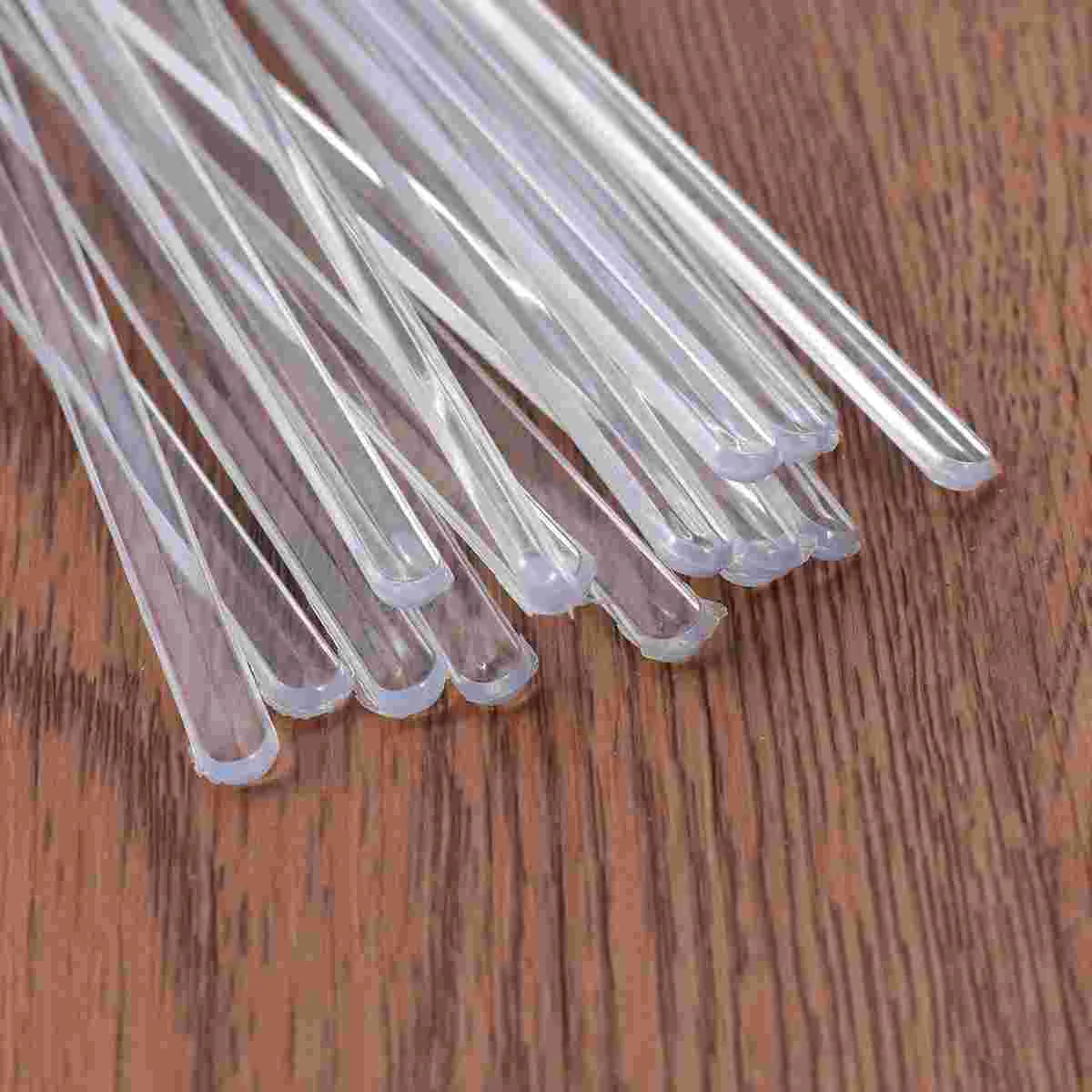 

Transparent Cocktail Drink Bar Muddler Round Head Plastic Stirring Mixing sticks Ladle Stirrer Swizzle Stick