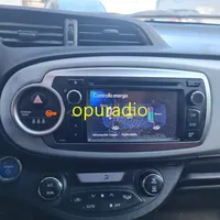 Free shipping Brand new 86140-0D050 6.1inch Touch Screen digitizer for Toyota Yaris Hibrid 2013 Fujitu car Radio