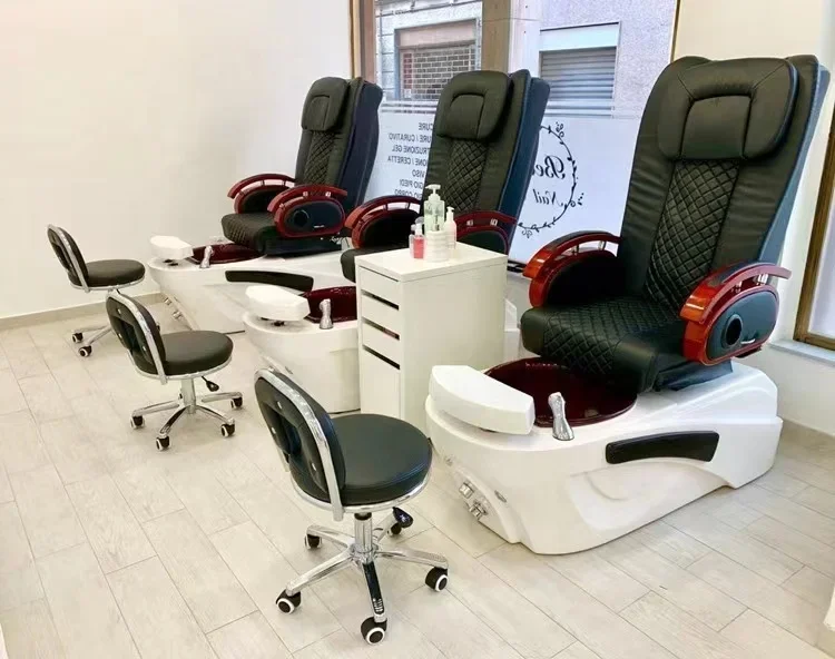 Pedicure Chair,Luxury No Plunbing Massage Spa Pedicure Chair For Beauty Salon