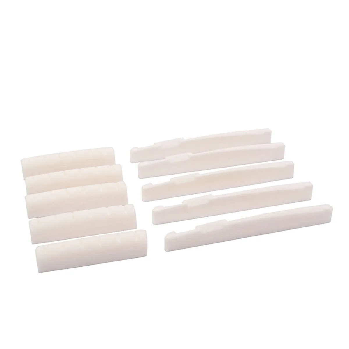 

Guitar Bone Bridge For Acoustic Guitar Durable Ox Bone Material Smooth Flat Bottom Replacement Parts Instrument Accessory