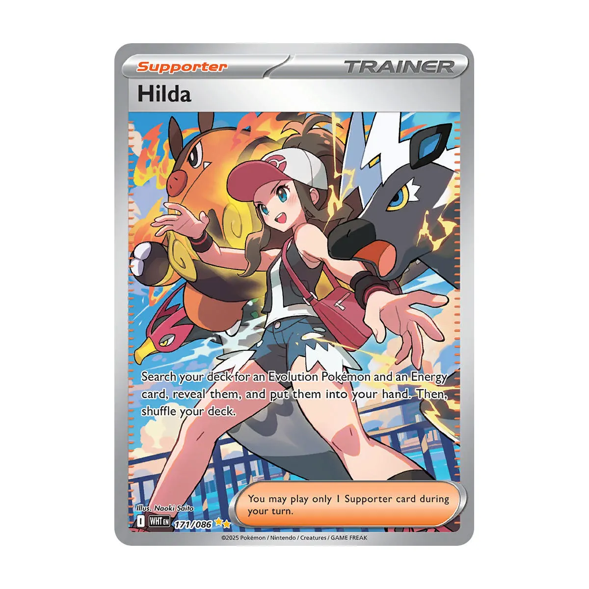 PKM  TCG White Flare Reshiram ex (Alternate Art) & Hilda Supporter Hydreigon ex Keldeo ex Victini Rare Collectible Trading Cards
