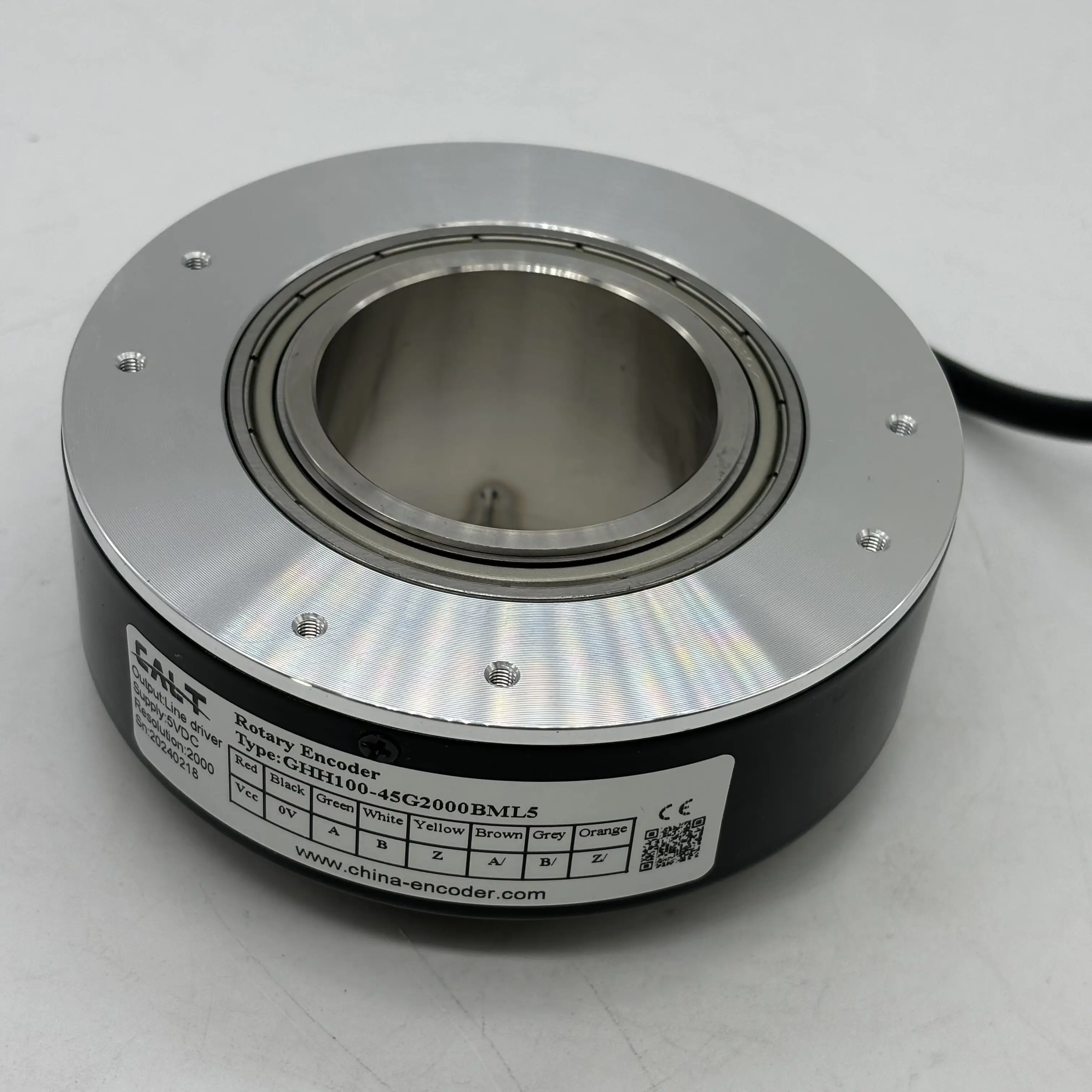 Customized Encoder ZKT-D100BH40-102.4BM-C05L-A Replacement Type CALT GHH100-40J1024BML5