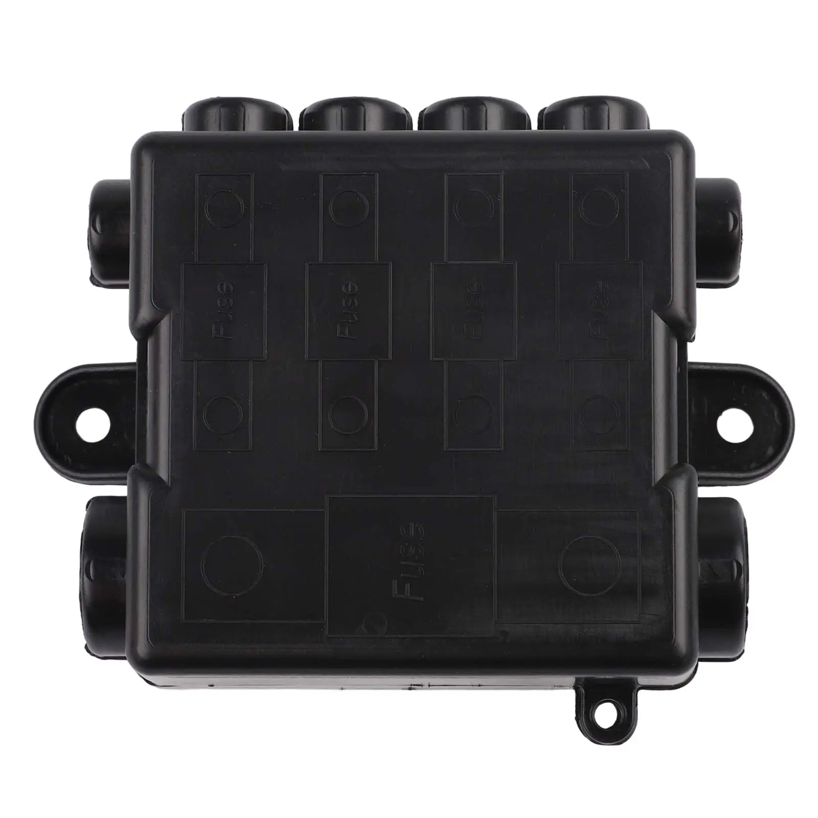 1pc 5-way Power Distribution Fuse Box High Current Ratings One-input Four-output BX2054 Fuse Box Power Protection Device