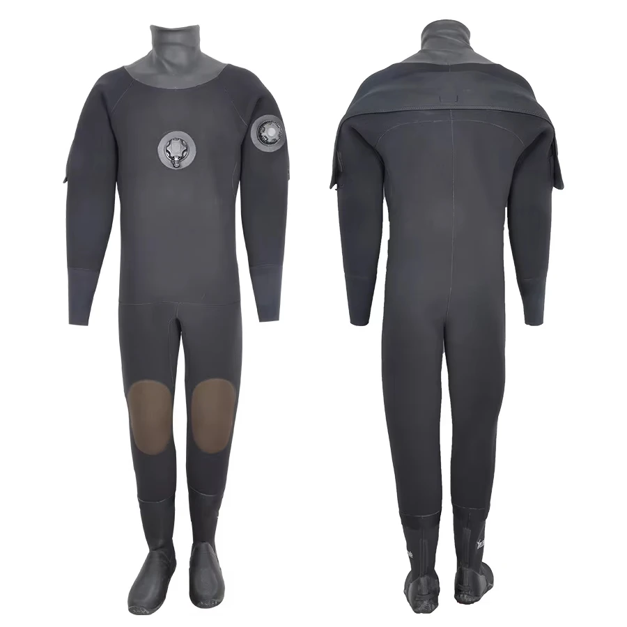 6mm Durable Adult Diving Swtsuit Clean Worker Waterproof Suit Warm Anti-leak Diving Equipment