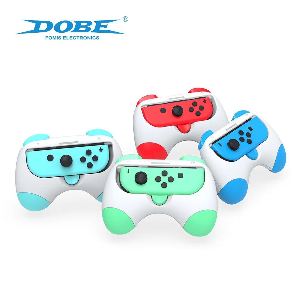 TNS-2130 pegangan Gaming untuk Nintendo Switch OLED Joy Cons pegangan Gamepad pegangan dudukan Joypad