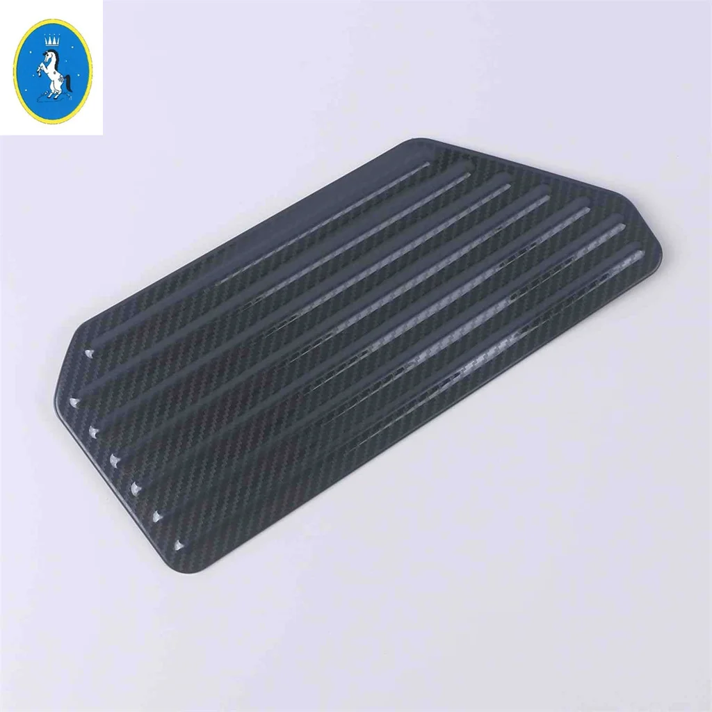 

Black Stainless Steel Car Rest Foot Pedal Pads Protection Decor Frame Accessories Cover Trim For Geely Zeekr 001 2021 2022 2023