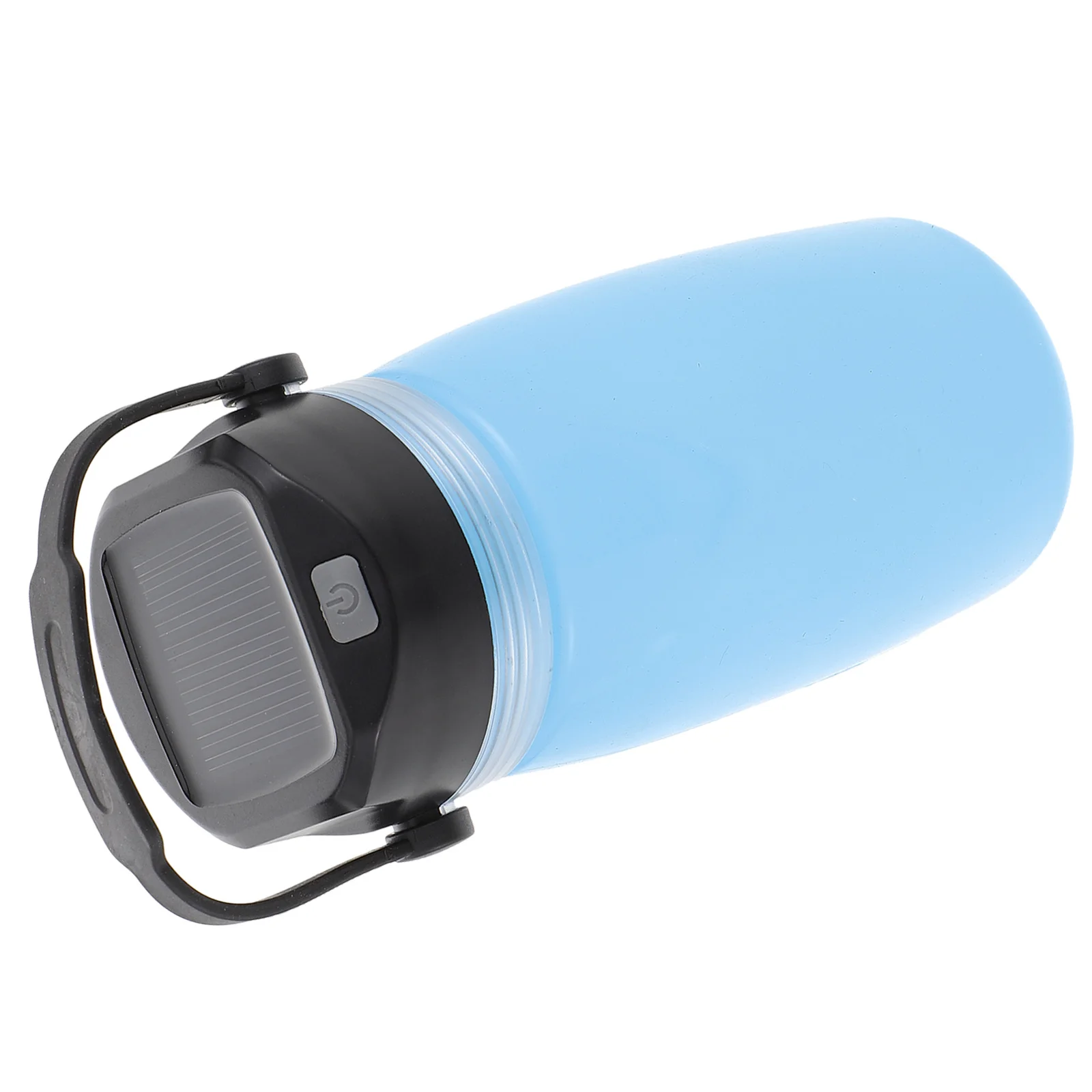 

1Pcs Solar Charging Kettle Sky-Blue Compact USB Heating Bottle for Camping Outdoor Travel Portable Electric Kettle with