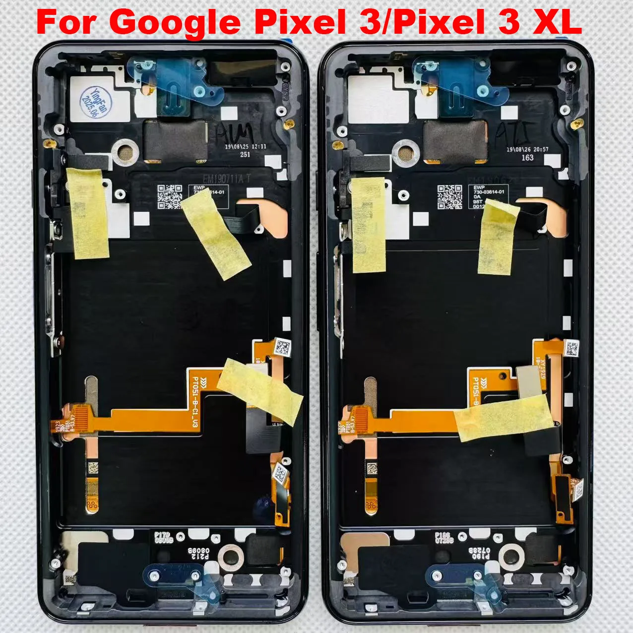 Pantalla táctil LCD Original nueva para Google Pixel 3 XL con montaje de digitalizador de marco para reemplazo de LCD de Google Pixel 3