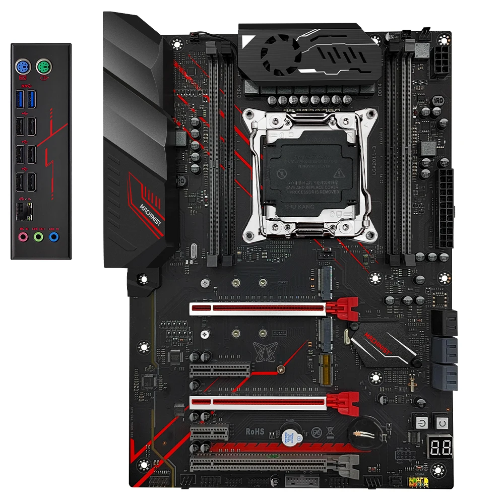 MACHINIST X99 Motherboard MR9A PRO MAX Kit Xeon E5 2667 V4 CPU Processor DDR4 2x16GB 2133MHz Memory M.2 NVME TPM2.0 ATX USB3.0