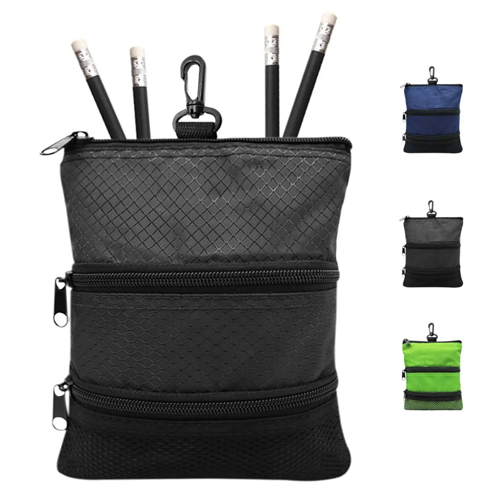 Golf Ball Storage Bag Storage Carrier Pouch Multipurpose Case Organizer