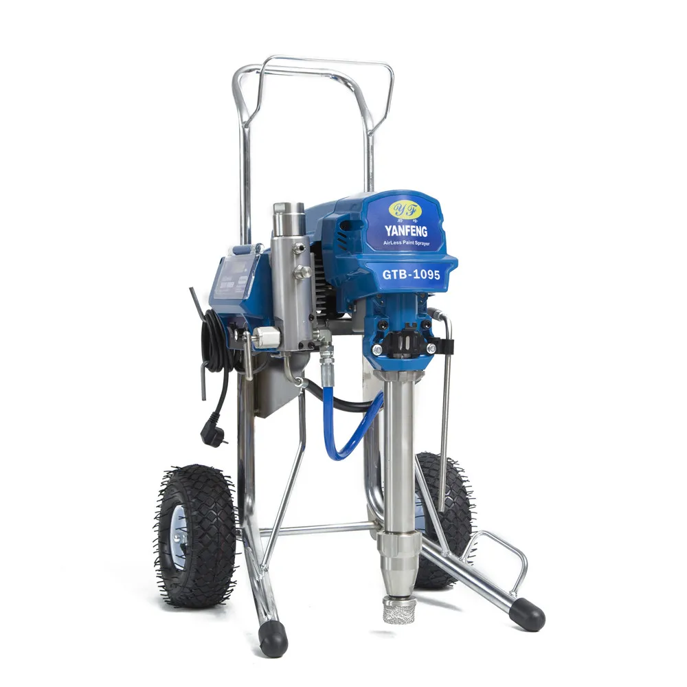 

GTB-1095 Профессиональный безвоздушный распылитель краски, электрический безвоздушный распылитель