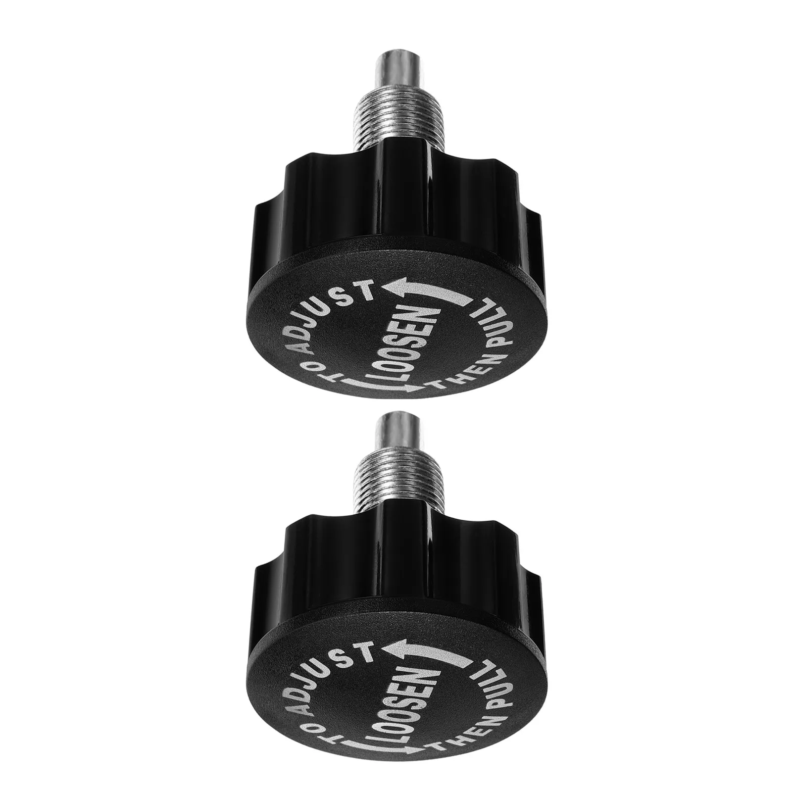 2Pcs Fitness Pull Pin Knob Ball-Shaped Rotating Spring Loaded Locking Pin for Gym Machine Seat Handlebar Adjustment Home Fitness
