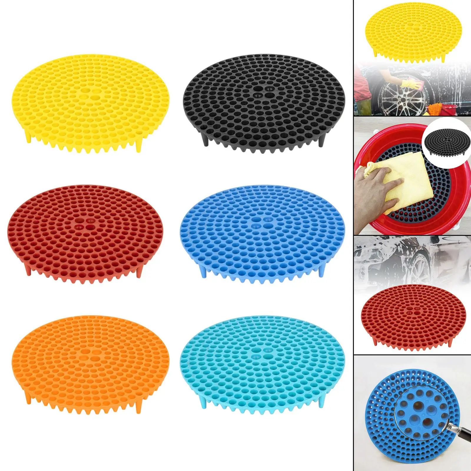 Automotive Bucket Insert Car Wash Filter Grit Catcher Debris Remover Cleaning Supplies Detailing Bucket Insert Car Washing Tool