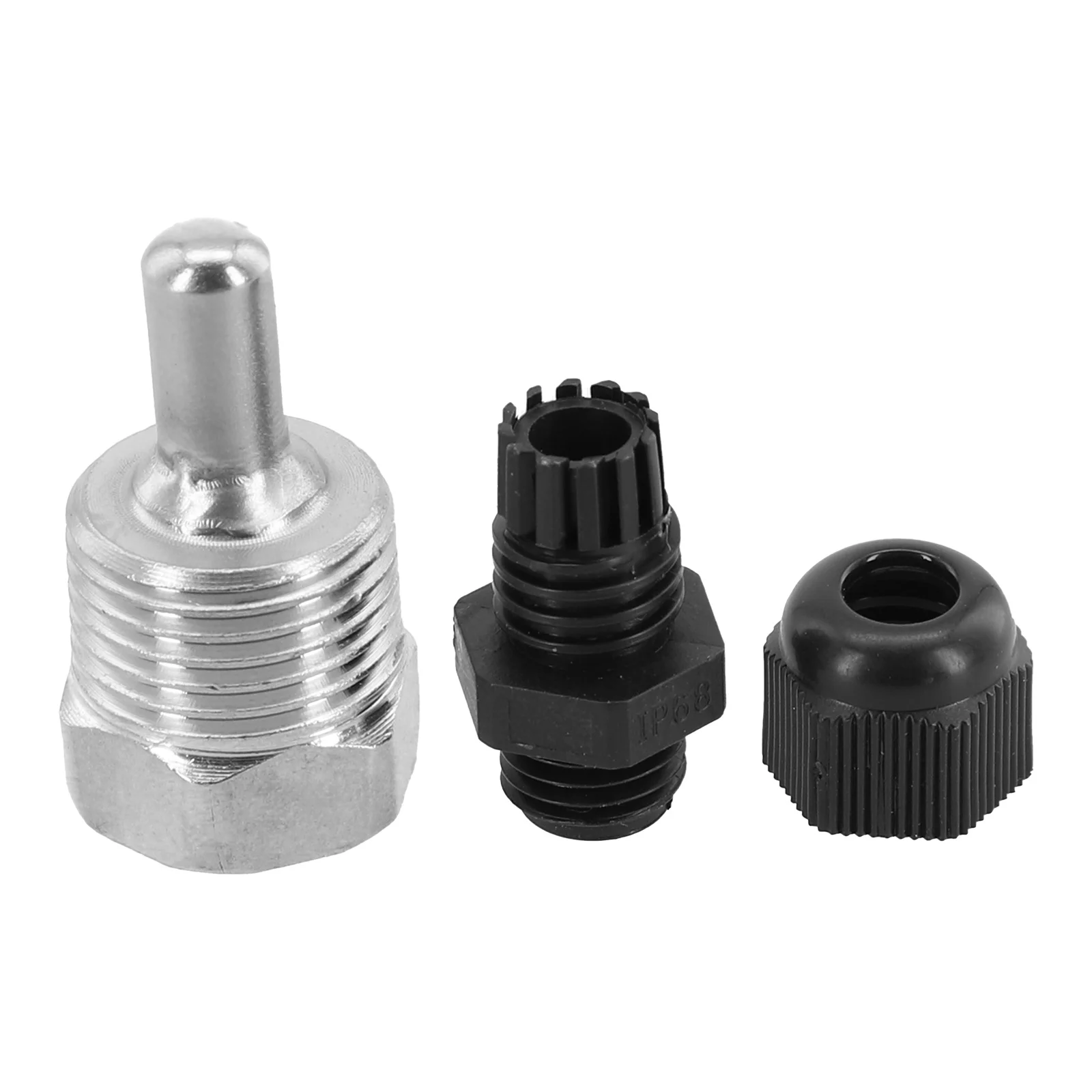 1Pcs Thermowell 30/50/100/150/200mm Thermowell Immersion Sleeve 304 Stainless Steel G1/2 Thread For Temperature Sensor