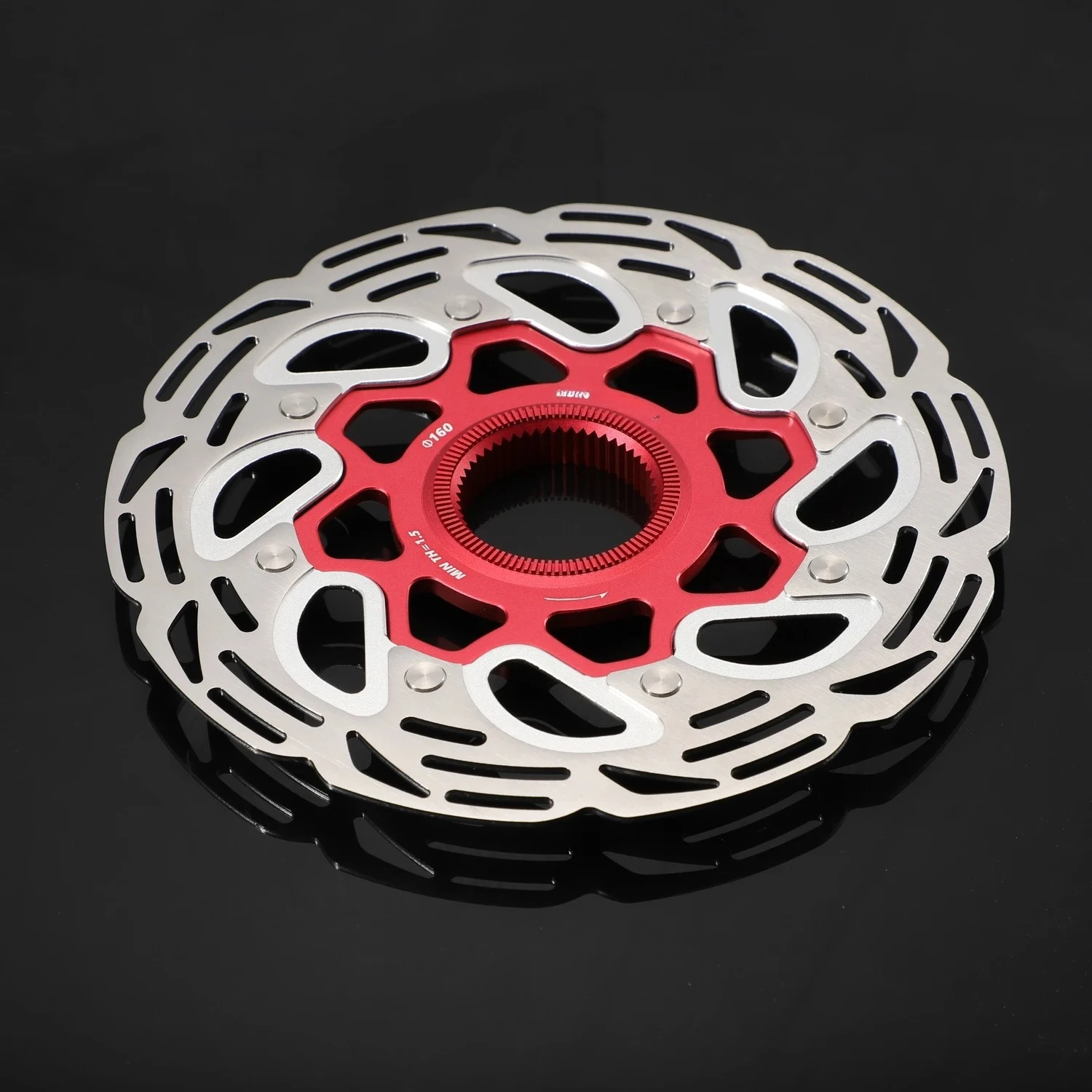 

Велосипедный дисковый тормозной ротор 140/160/180/203 мм, 6-болтовый, с центральным креплением, для горного велосипеда, быстрое охлаждение, из алюминиевого сплава