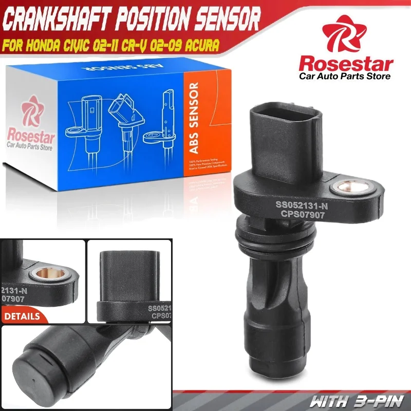 

Engine Crankshaft Position Sensor for Honda Civic 2002-2011 CR-V 2002-2009 Acura | 37500PNA003 PNB003 PNB005 PNB165