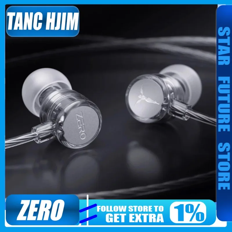 TANCHJIM ZERO Ultima سماعات أذن داخل الأذن سماعات رأس سلكية عالية الجودة HiFi DMT 4 Ultra سماعات أذن مع ميكروفون هدية #1