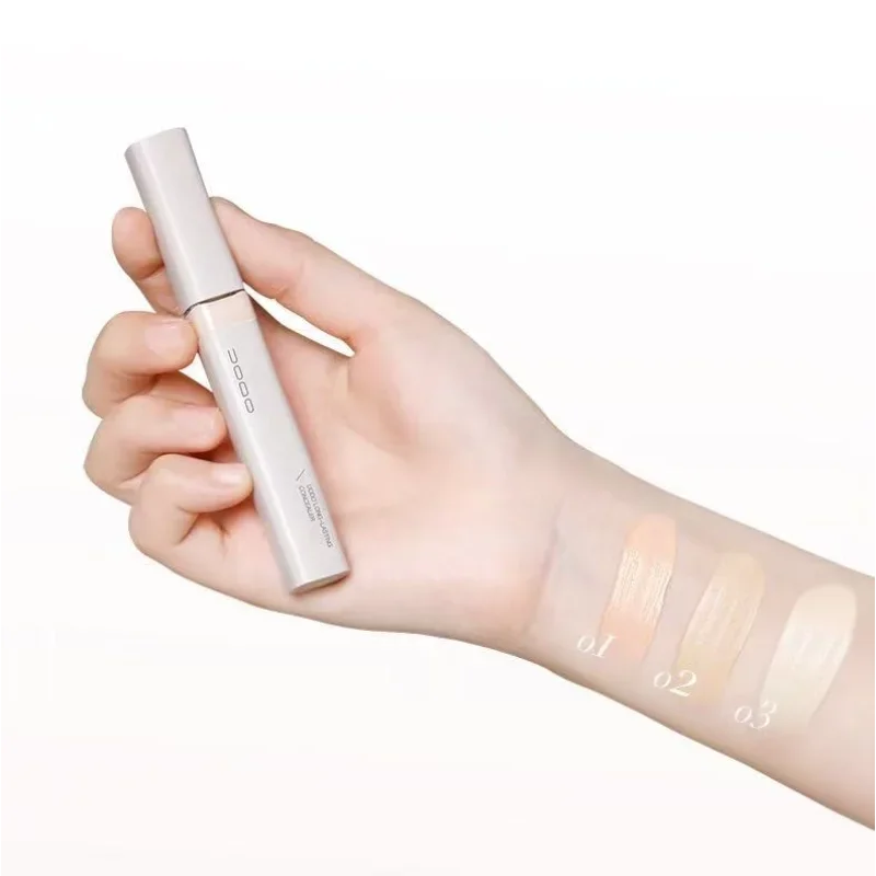 UODO Concealer Cover Face Acne Marks Spots Remove Eye Dark Circles Waterproof Sweatproof Brighten Long-lasting Makeup Cosmetics