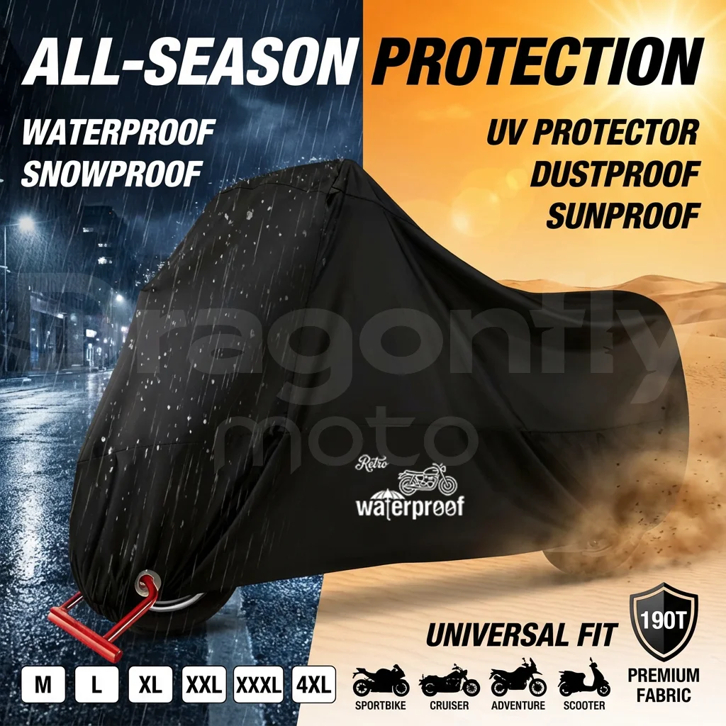 

Motorcycle Cover For Honda Monkey Z-125 Z125 Z 125 Outdoor Uv Protector Bike Rain Dustproof Scooter Covers Waterproof 190T