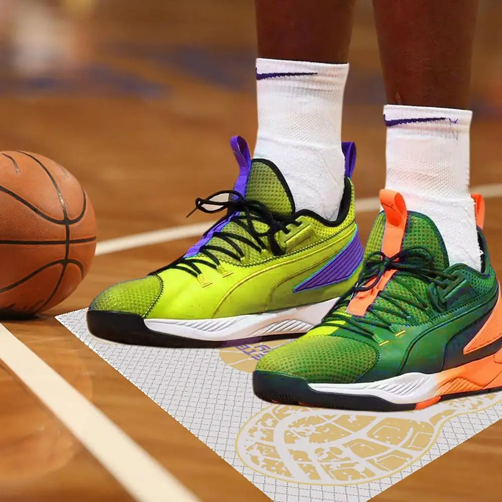 Dust Debris Control Mat Basketball Shoe Traction Board for Court Grip Adhesive Sticky Mat for Dirt Removal for Basketball