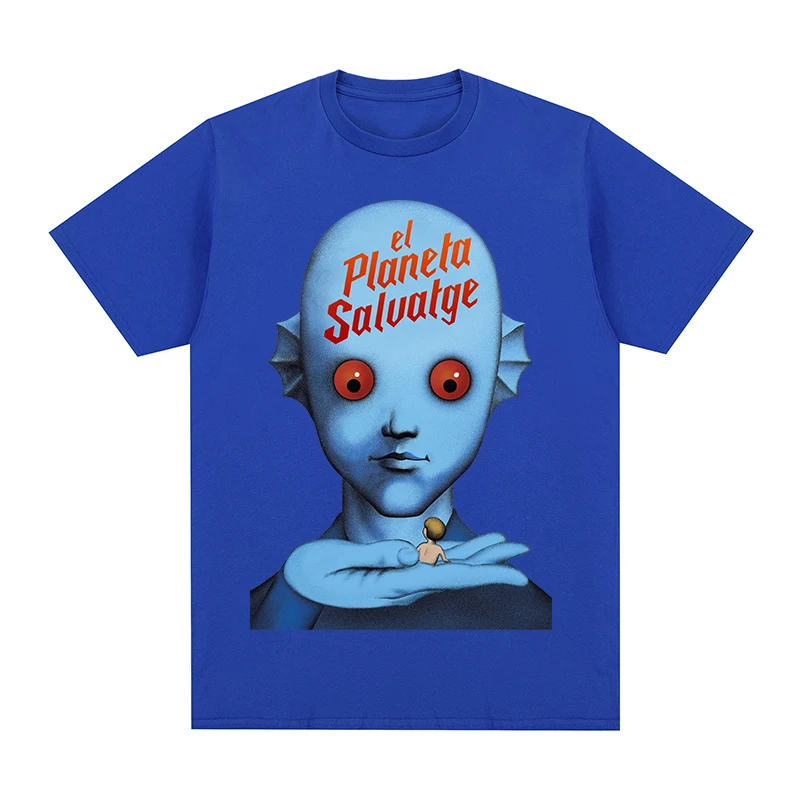 Fantastic Planet El planeta salvaje 70s Cult Movie t-shirt Cotton Men T shirt New TEE TSHIRT Womens tops