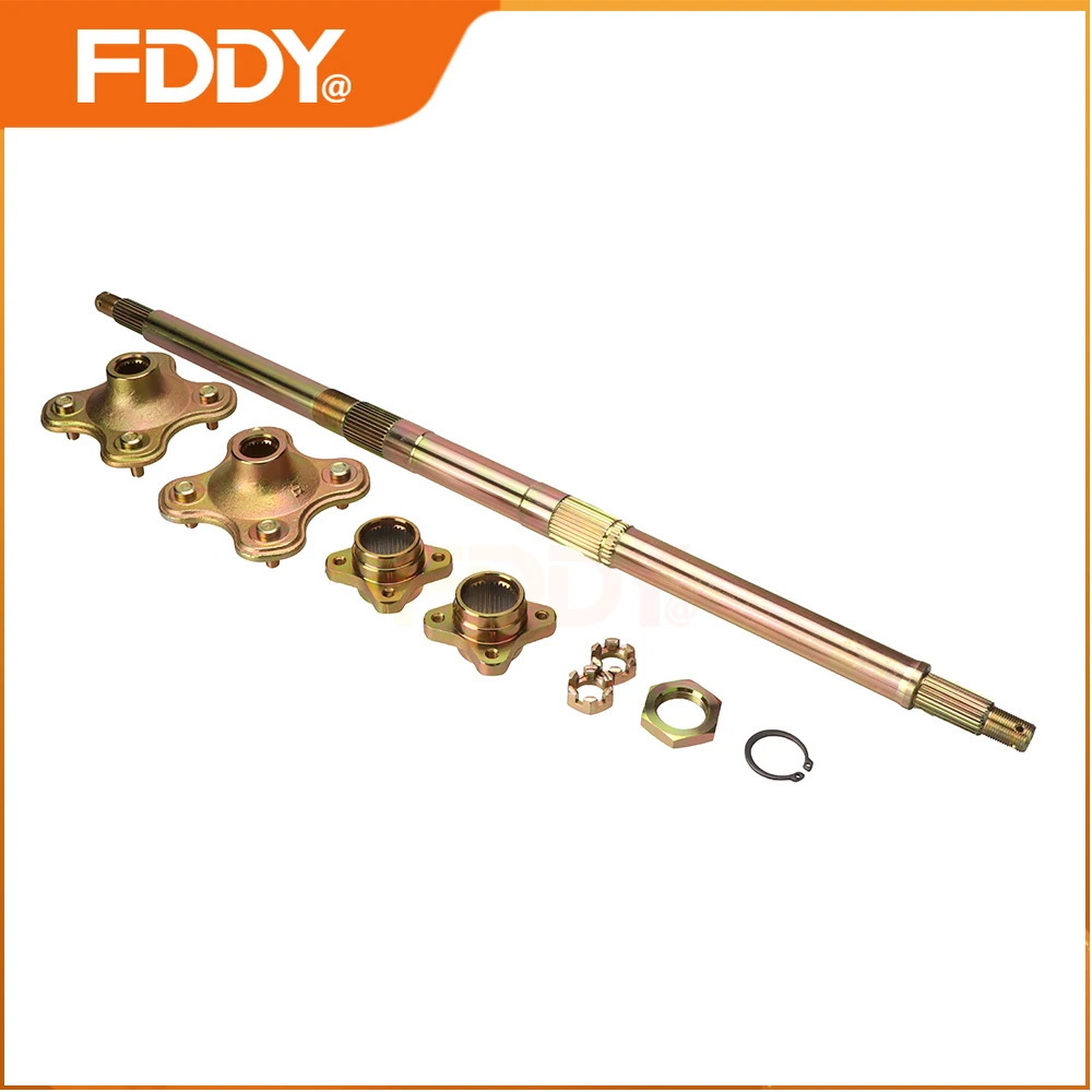 

FDDY High quality 850mm Rear Axle Assembly For DIY 150cc 200cc 250cc ATV UTV Buggy Golf Cart Electric Go Kart Quad Bike Accessor