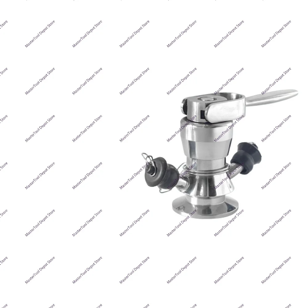 Sanitary Aseptic Sampling Valve Stainless Steel Food Grade Aseptic Sampling Valve Wrench Pressure Quick Release Welding