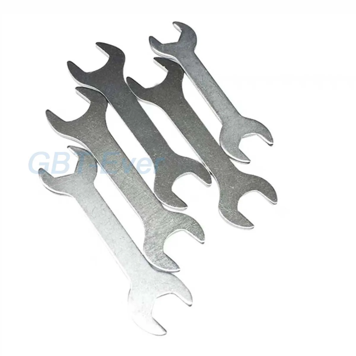 5Pcs 4-6.9mm Thin Wrench Double Head Open End Ultra-thin Dual Use-End Small Wrench for M2/M2.5 Nut M3/M4 Nut Hardware Hand Tools