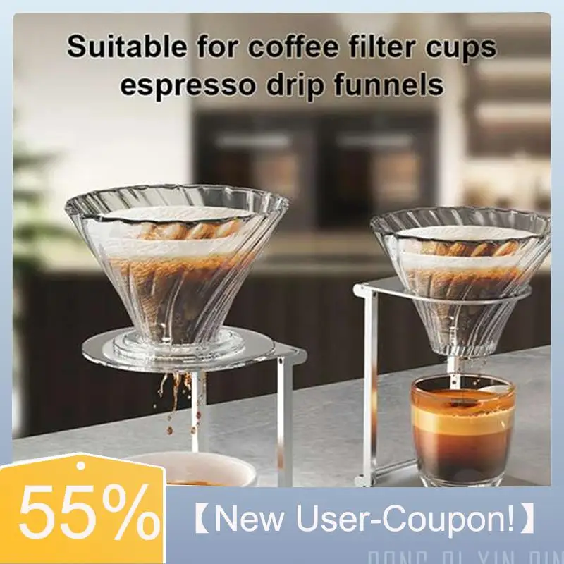 

【Fast Delivery】Foldable Coffee Drip Holder Pour Over Dripper Stand Coffee Drip Holder Coffee Dripper Station Rack