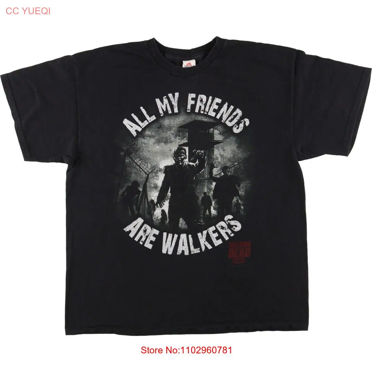 Футболка ALSTYLE APPAREL AND ACTIVEWEAR THE WALKING DEAD Movie, мужская XL /eaa4...