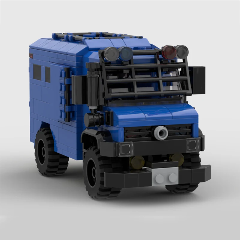 

gfdsa City Car Model MOC Building Bricks Heavy Duty Off-Road Vehicle Modular Technology Children Holiday Gifts Assemble Toy Suit