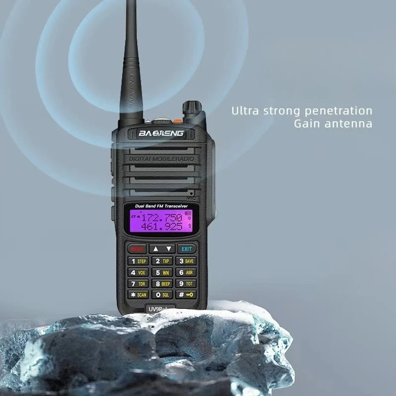 

NEW UV9Rplus Waterproof Walkie Talkie 15W High Power IP67 Dual Band 128 Channels