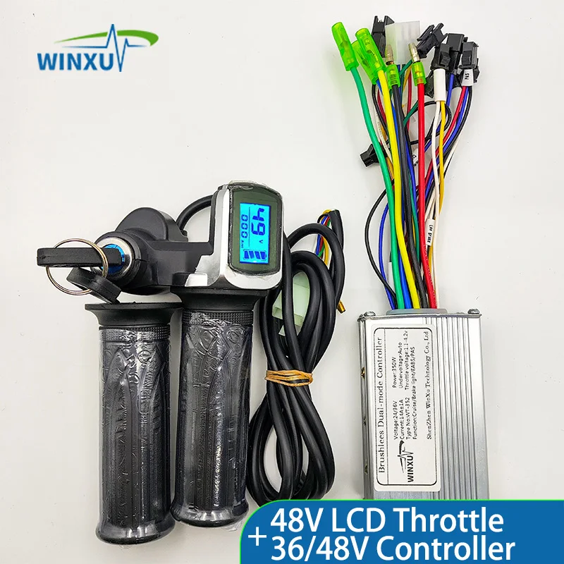 VGEBY Panneau LCD de contrôleur de moteur sans balais 36 V/48 V 36V/48V