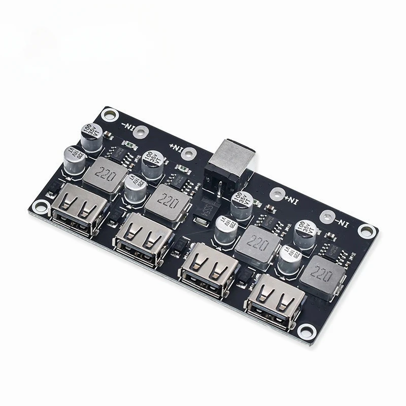 Imagem -04 - Buck Converter Carregamento Step Down Módulo Placa de Circuito Carregador Rápido Usb Qc3.0 Qc2.0 Usb Dc-dc 632v 9v 12v 24v 5v 10 Pcs