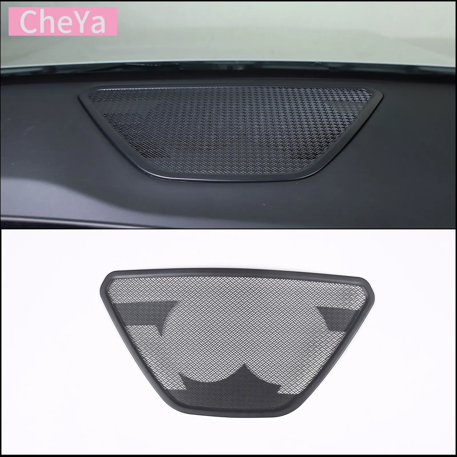 

Stainless Steel Car Dashboard Speaker Mesh Decorative Cover for BMW iX1 X1 U10 U11 2023-24 Interior Modification Accessories LHD