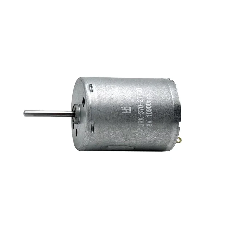 RK-370-27100 Mini 370 Motor DC 3.7V 5V 6V 8V 10900RPM Micro 24mm Carbon Brush Electric Motor 17mm Long Shaft DIY Hobby Toy Model