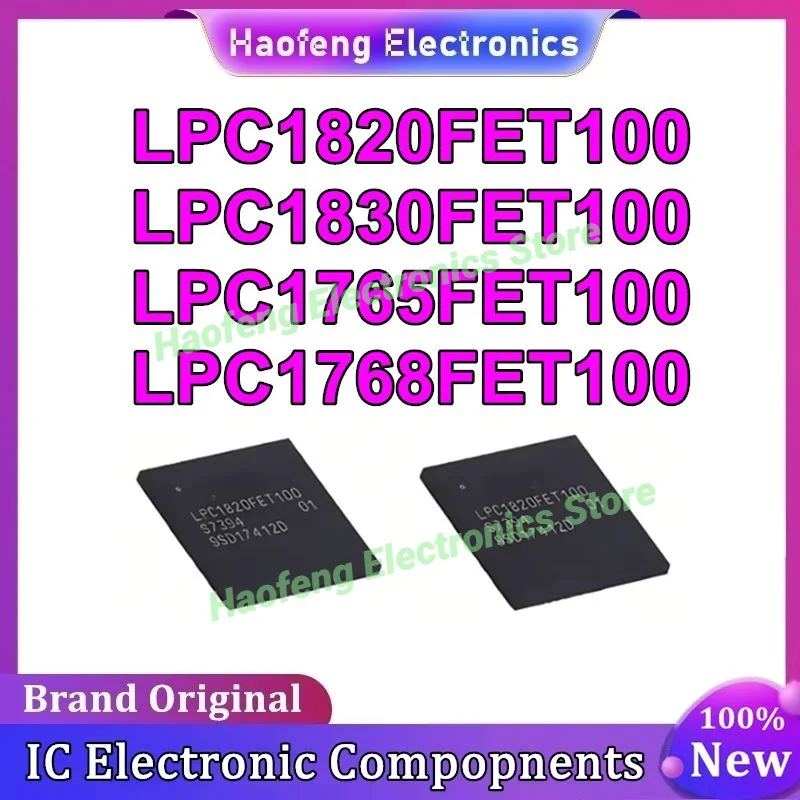 LPC1765FET100 LPC1768FET100 LPC1820FET100 LPC1830FET100 LPC1765 LPC1768 LPC1820 LPC1830 LPC IC MCU Chip BGA100 in Stock 100% New