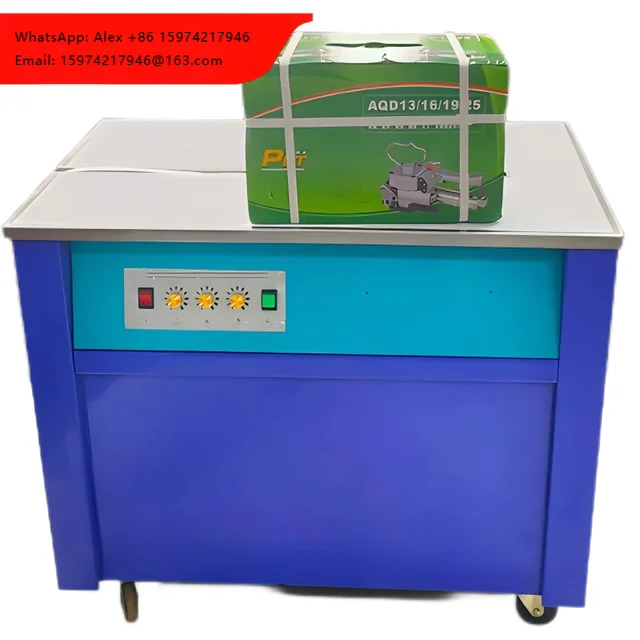 Binding Hot Melt PP Plastic Tape Sealing Box Binding And Packing Machine