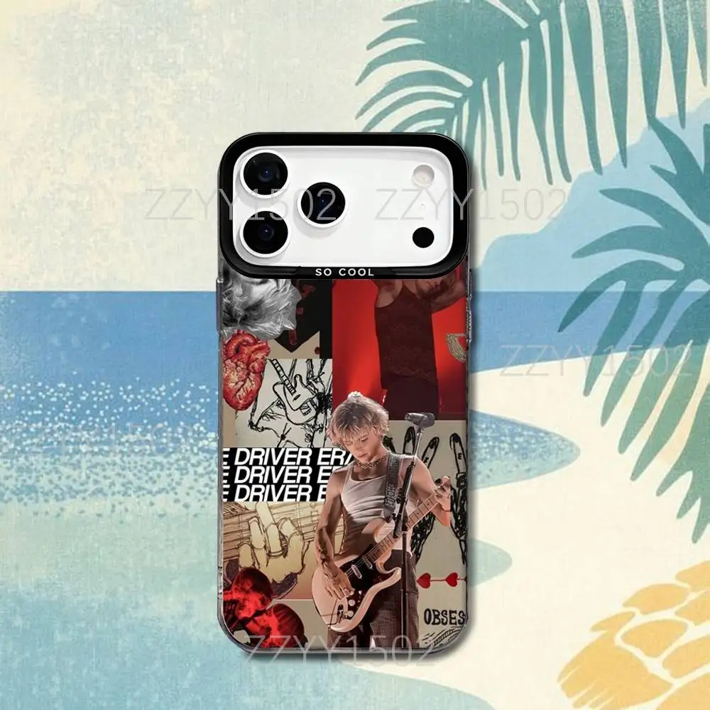 حافظة هاتف The Driver Era Ross Rocky لهاتف iPhone 17,16,15,14,13,12,X,8,Pro,Max,Plus,SE4,Air,Mini HD Black IMD Matte