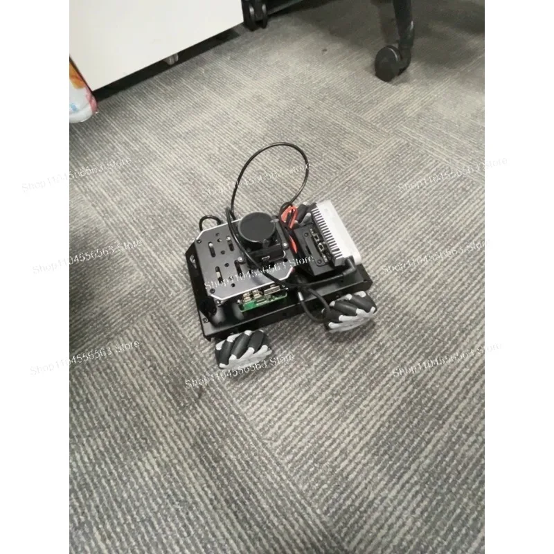 Smart Robot Car Mecanum/Ackermann Chassis SLAM Vision AI LLM ROS2 Robotics Kit Educational Programming Platform